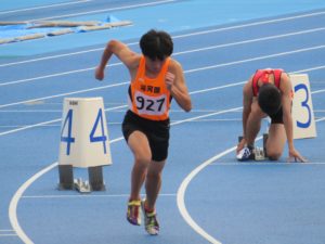 陸上部 県総体 湯河原町立湯河原中学校